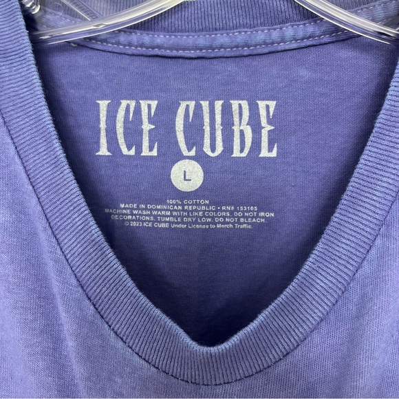 Ice Cube Crewneck Graphic Rap Licensed Tee - Picture 4 of 6